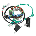 Magneto Stator, Regulator Rectifier, Gasket for Yamaha SRX400 SRX600SC (1985–1988)