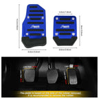 Non-Slip Manual Transmission Brake Pedal Pad Cover for Universal Fit