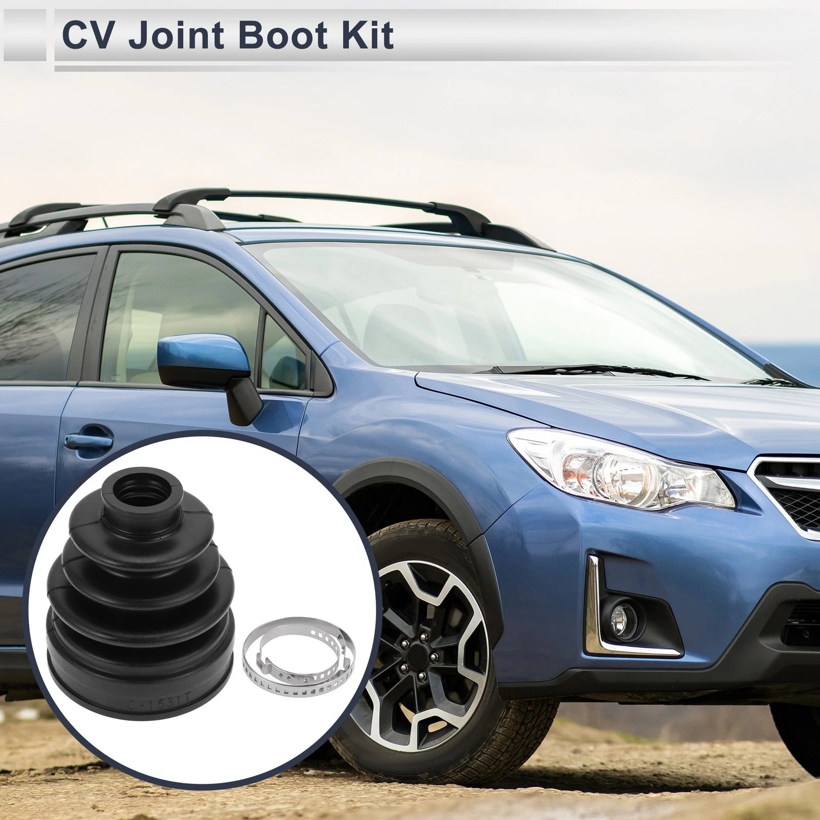 Inner CV Joint Boot Kit with Clamps for Subaru Ascent (2019–2024) No.28323SC000