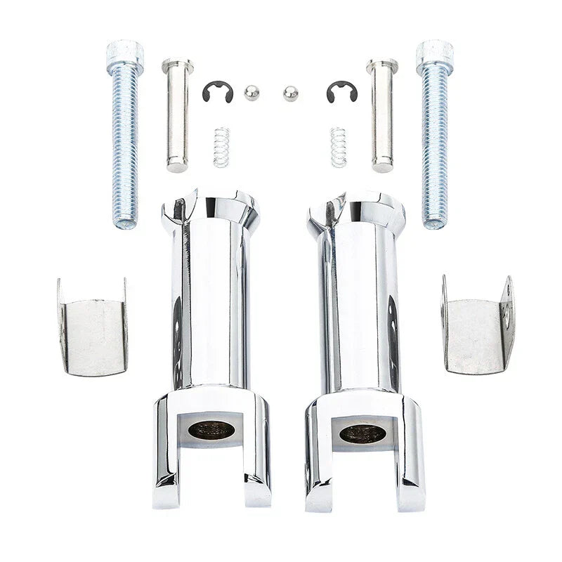 Rear Passenger Foot Peg Support Mount for Harley Deluxe Fat Boy (2018-2025)