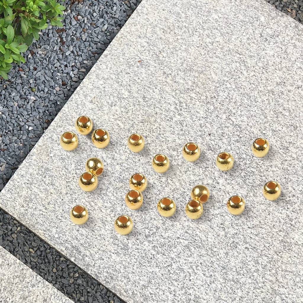 Hook Attachment for Gold and Silver Beads with Countersunk Holes