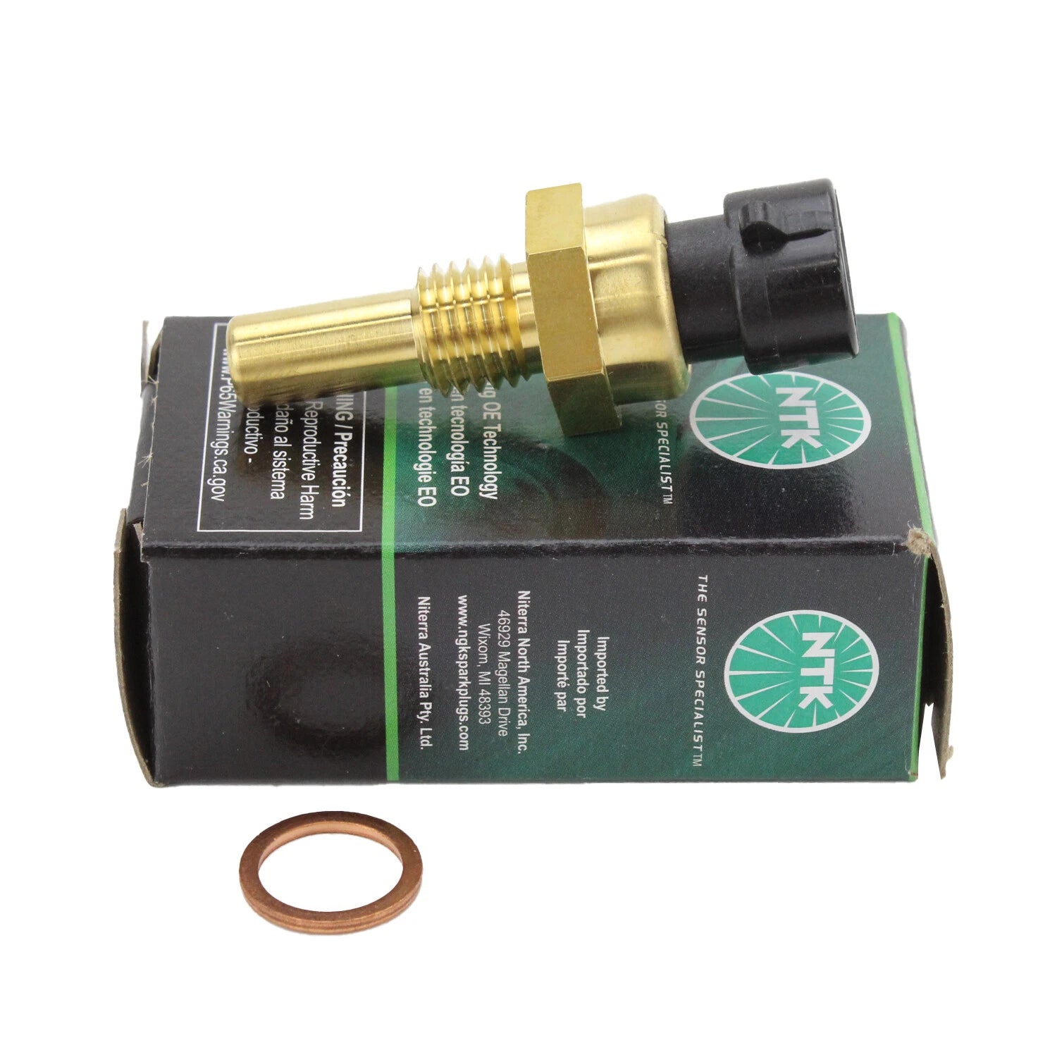 NTK Engine Coolant Temperature Sensor EF0075 for