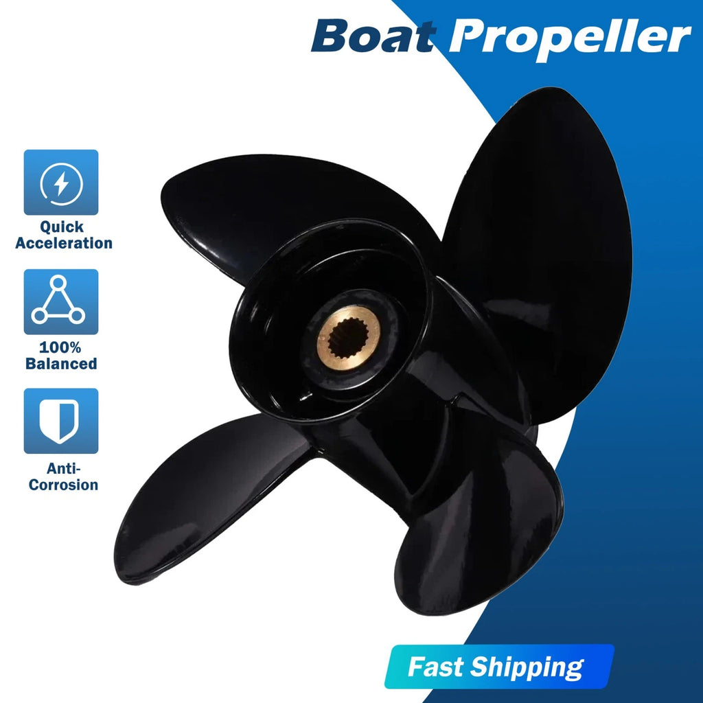 14X21 Outboard Propeller for Volvo Penta SX Drive (19 Spline, 4 Blades, 3587524)