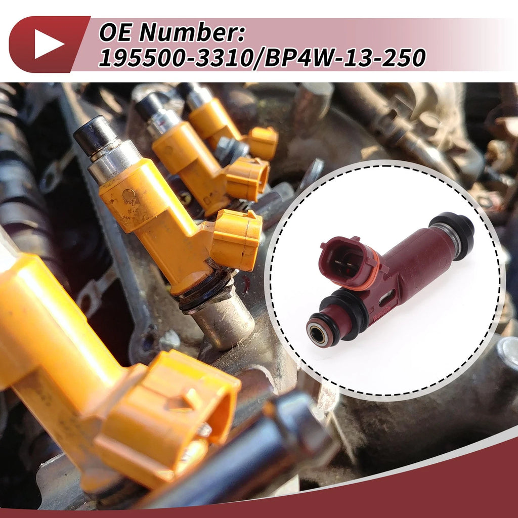 Fuel Injector No. 195500-3310 for Mazda Miata 1.8 (2000–2001) 1 Pc