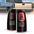 Black Smoke Lens Tail Light Assembly for 1999-2006 GMC Sierra 1500 [LED]