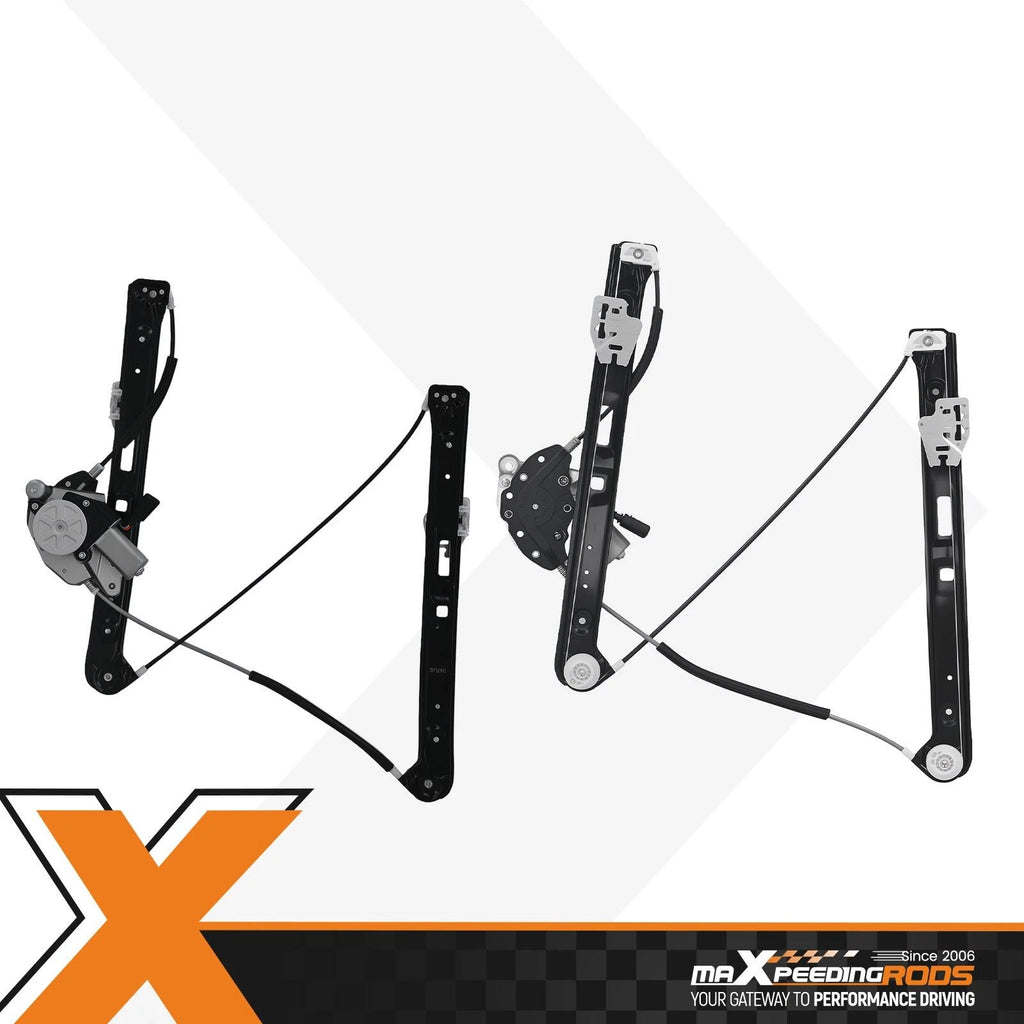 2X Front Window Regulator with Motor for BMW E46 320i 323i 325i 328i (1999–2005)