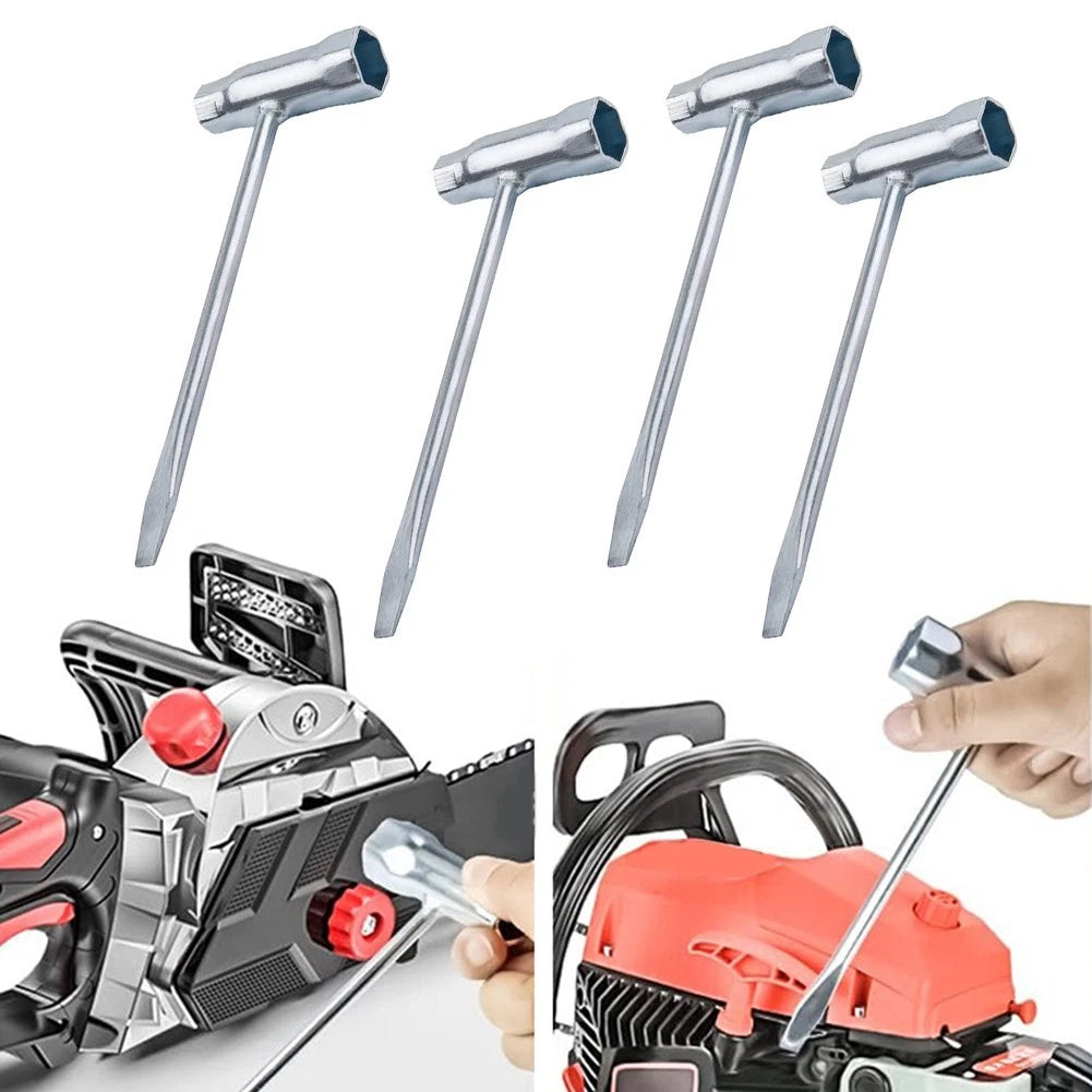 T Shaped Wrenches Set of 4 for Lawn Mower and Scooter Maintenance