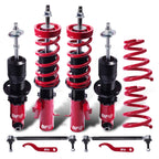 Front & Rear Coilovers For Chevy CAMARO 10-15 Height Adjustable Shocks Absorber