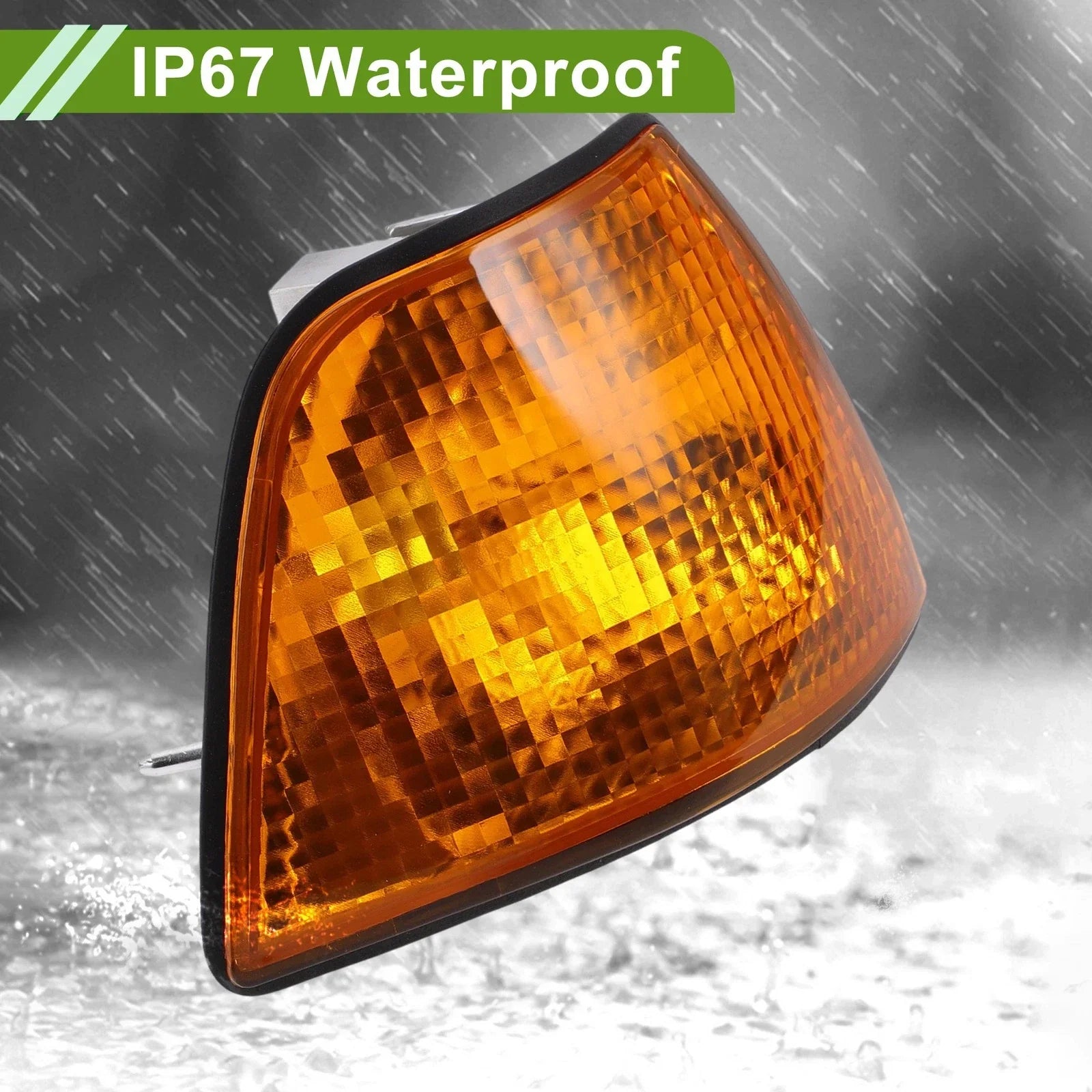 1Pc Right Corner Signal Light Cover for BMW 3 Series (1992-1998)