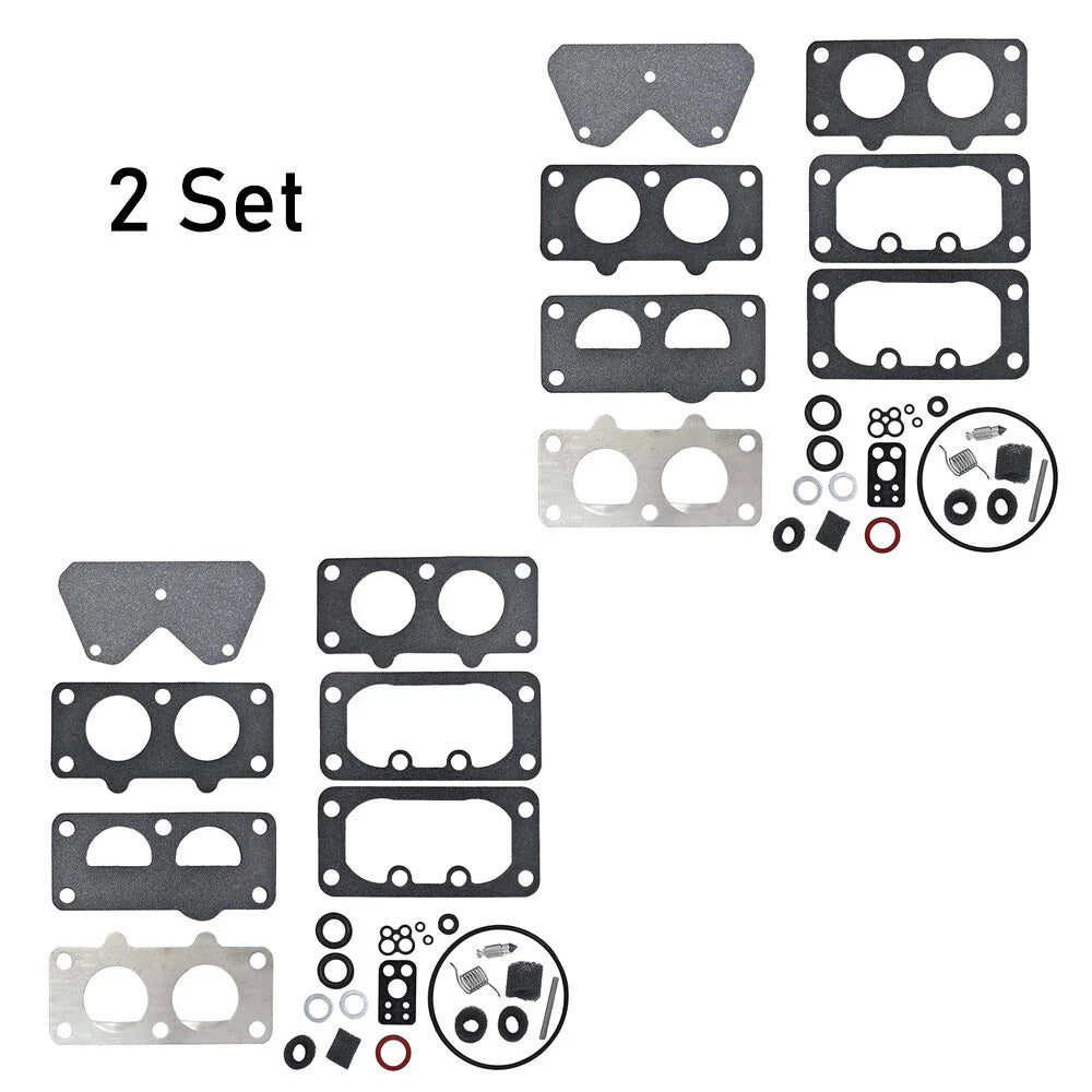 2X Carburetor Overhaul Kit for B&S 499812 699734 699735 792456 797890