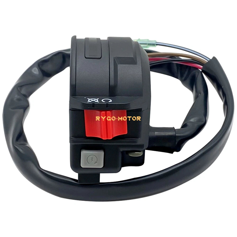 Left Handlebar Start Stop Switch Control for Yamaha Raptor 80 (2002–2008)