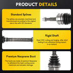 CV Axle Shaft for Toyota RAV4 (2013–2018) Front Passenger