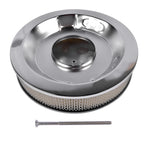 14" Half Finned Air Cleaner for SBC (Fits Various Models)