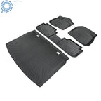 All Weather Floor Mats Trunk Mat Liner for Honda CR-V (2023–2026) TPE BLK