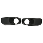 Set of 2 Front Bumper Fog Light Lamp Bezels for Jeep Wrangler (2013–2017)