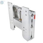 JPL4400 Adjustable Outboard Jack Plate for Motor Power Lift (Silver Aluminum)