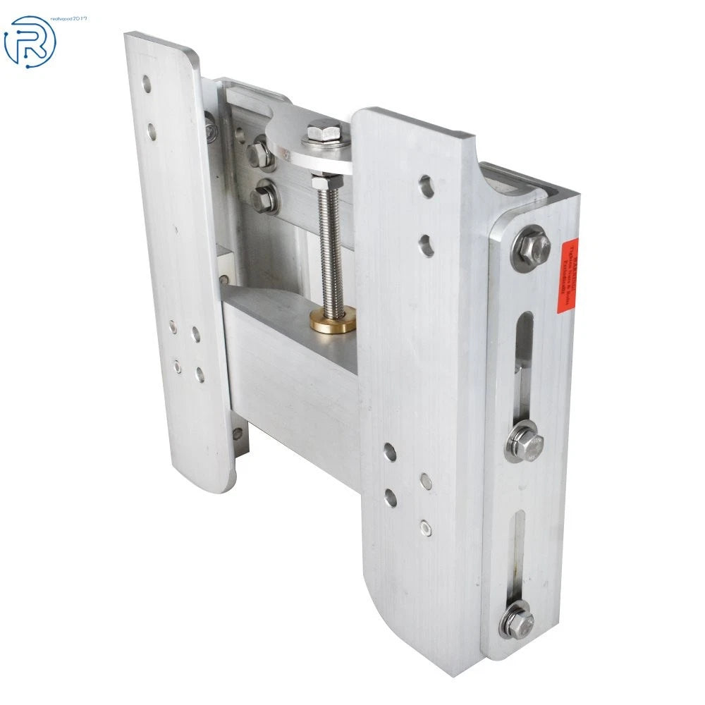 JPL4400 Adjustable Outboard Jack Plate for Motor Power Lift (Silver Aluminum)