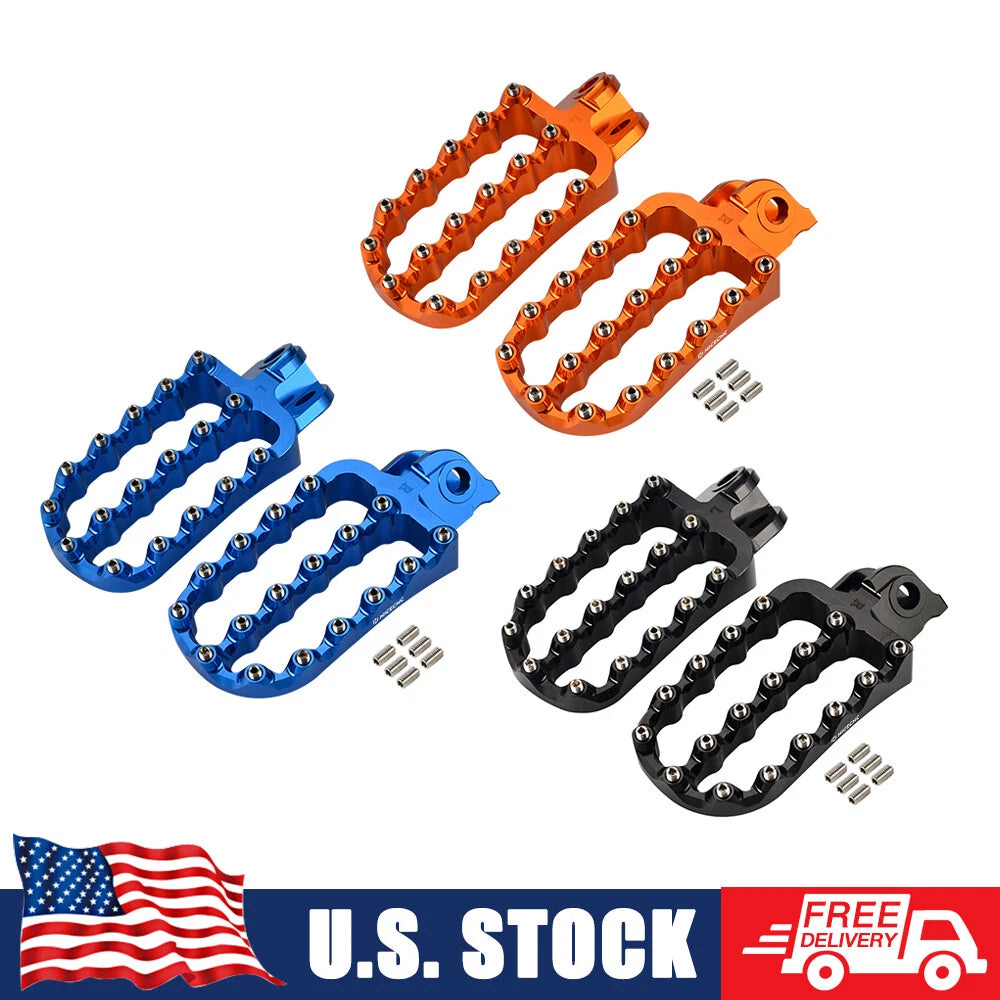 Set of 2 NiceCNC 62mm Footpegs for KTM 790 Adventure/R (2019–2023)