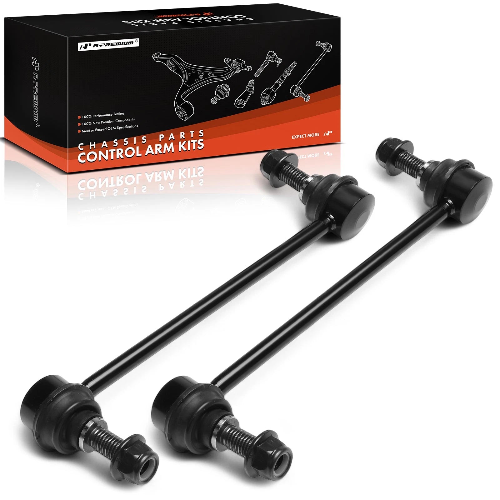 2X Stabilizer Bar Link Kit Front for Ford Ranger (2013–2017)
