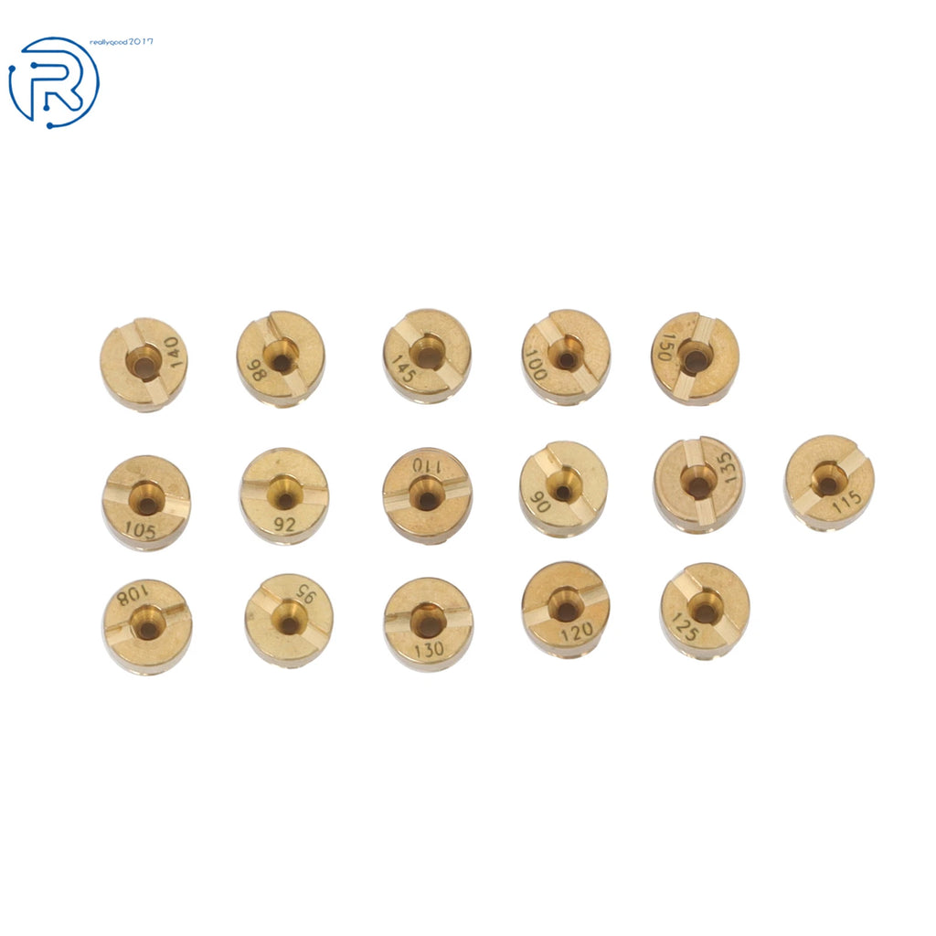 16 PCS Carburetor Main Jet Kit for PWK OKO CVK (90-150)