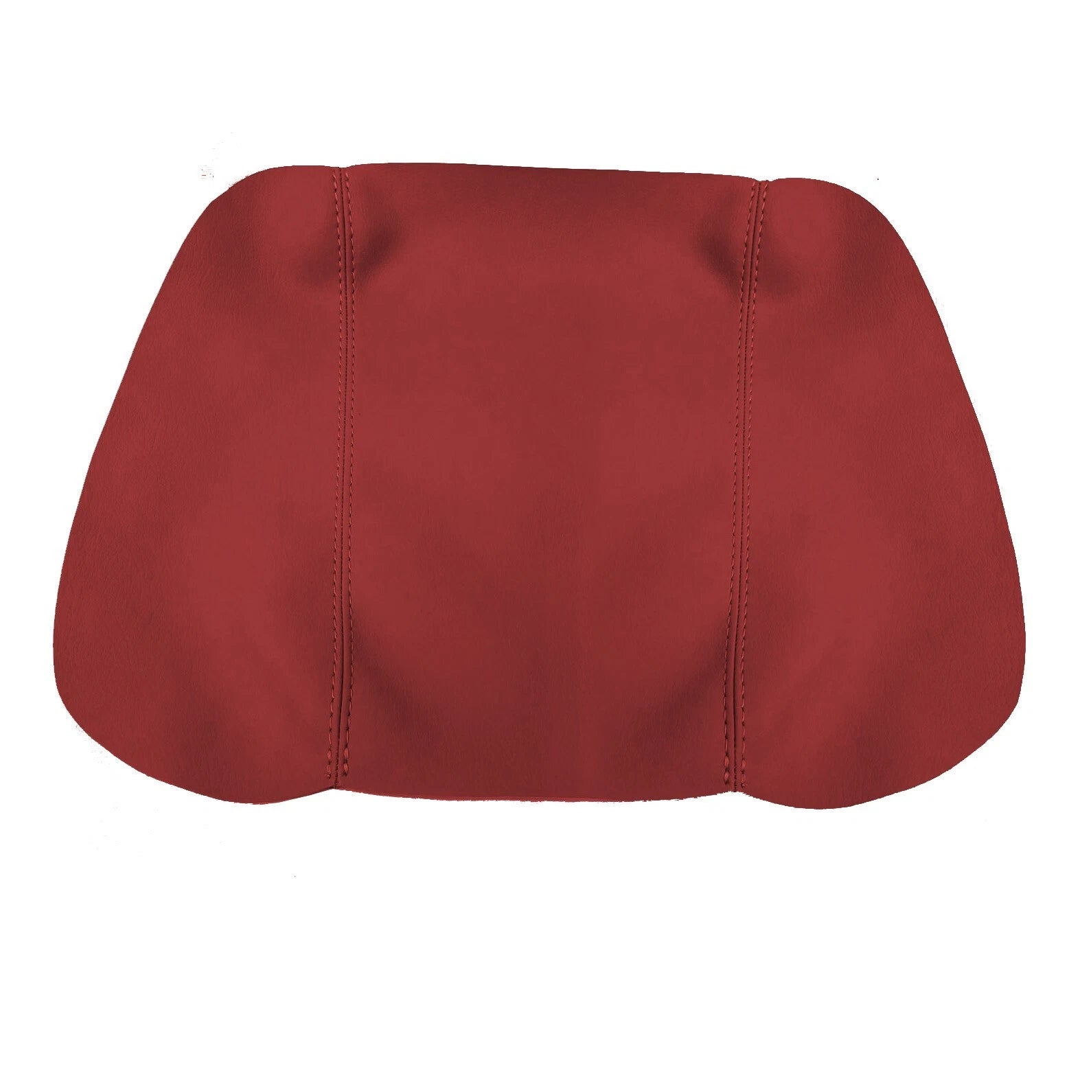 Center Console Armrest Lid Cover for Acura MDX (2022) - Red PVC Leather