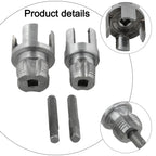 2PC Dual Function Pipe Threading Tool for Internal and External Threading Tasks