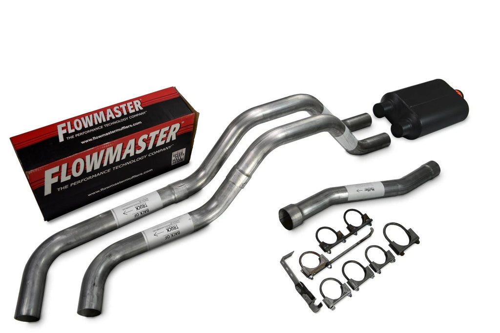 Dual Exhaust System for Nissan Titan (2004–2006) 2.5" Side Exit Flowmaster Super 44