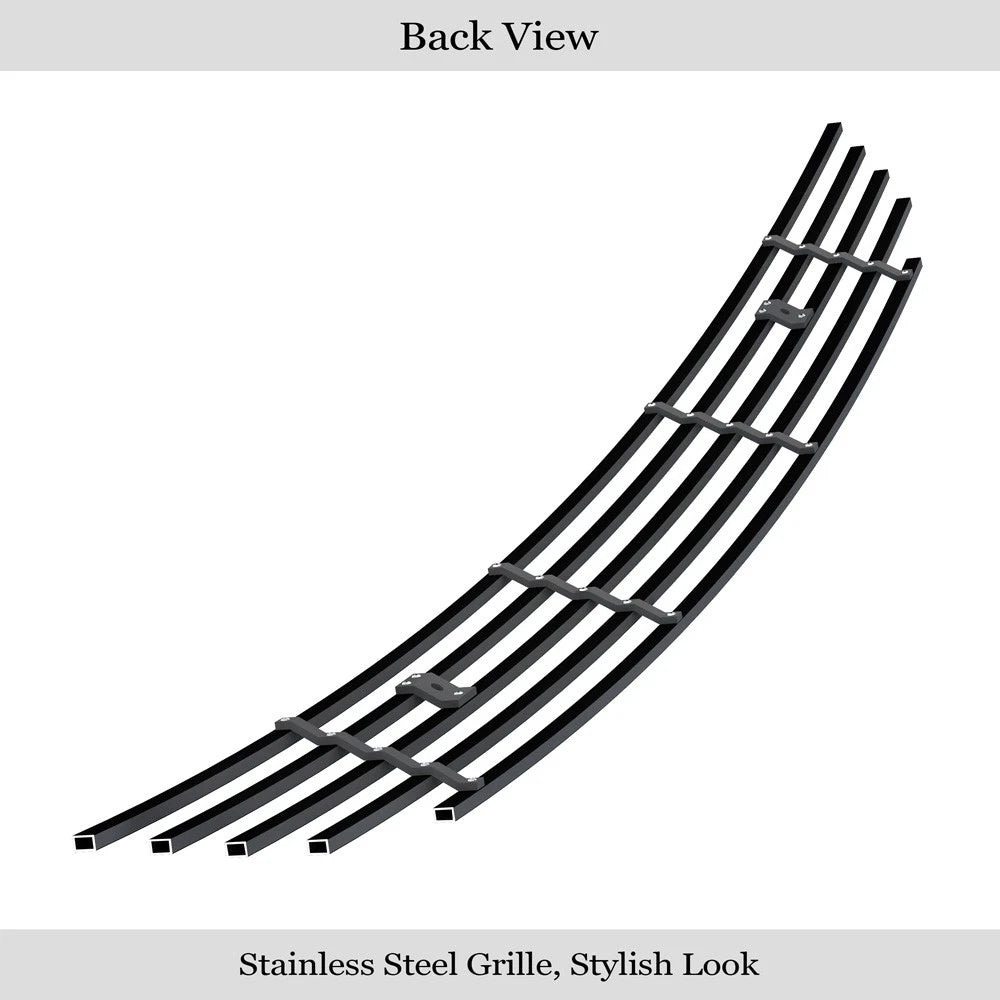 Lower Billet Grille for Chrysler 300C (2015-2023) Black Stainless