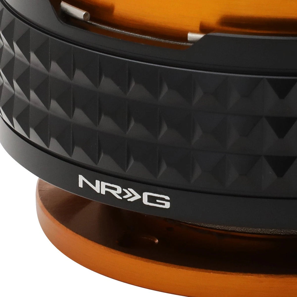 NRG Innovations SRK-210RG-BK Quick Release Kit for Universal Vehicles (Gen 2.1)
