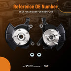 Front Left Right Steering Knuckle Assembly for Ford Edge (2011–2014)