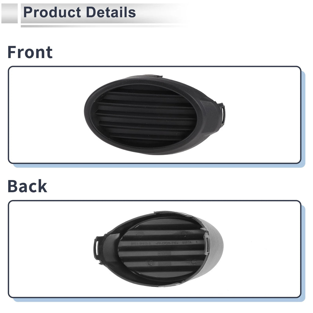 1 Pc Fog Light Grill for Ford Focus (2012–2014) No.BM5119953BC