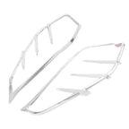Chrome Mid-Frame Deflectors Trim for Harley Touring (2009-2016)