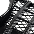GTR Style Front Bumper Grille for Benz GLK Class X204 (2013-2015) Black