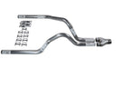 2.5" Dual Exhaust Kit Y Pipe for Dodge Dakota (1987–1996)