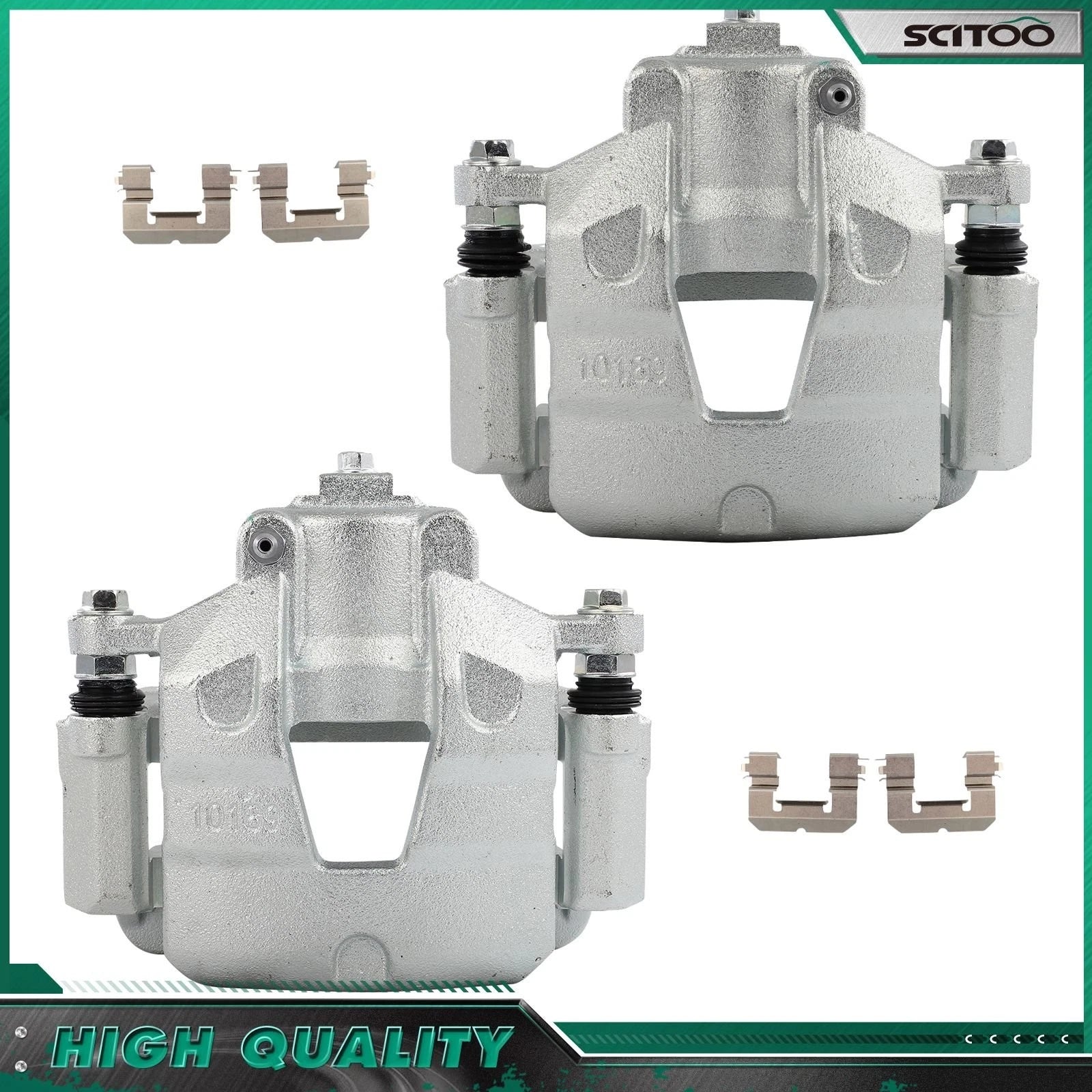 Front Brake Calipers w/ Bracket for Chevrolet Cruze (2016–2019)