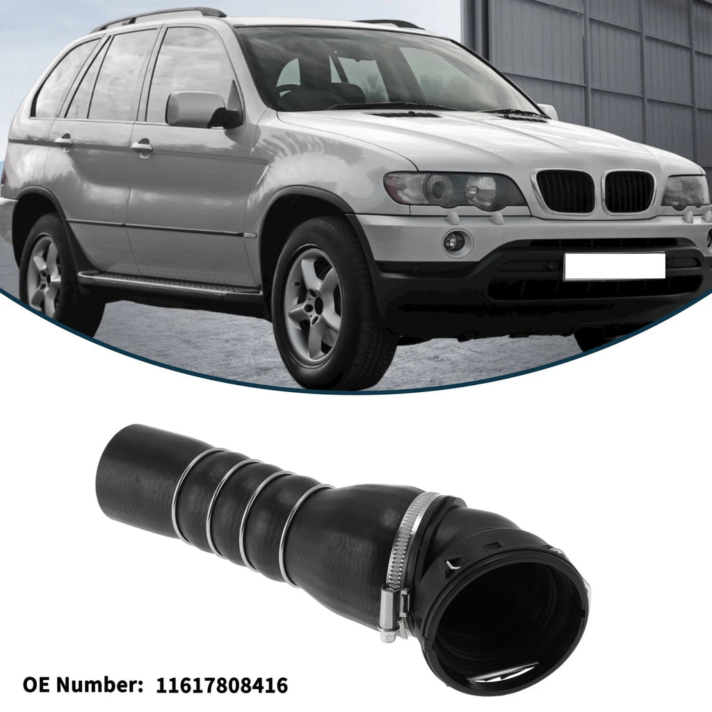 Radiator Hose for BMW 5 Series E60 (2005–2009) No. 11617808416 Black