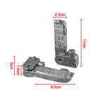 Foldable Non-Slip Aluminum Alloy Pedals for Electric Vehicles (EV)