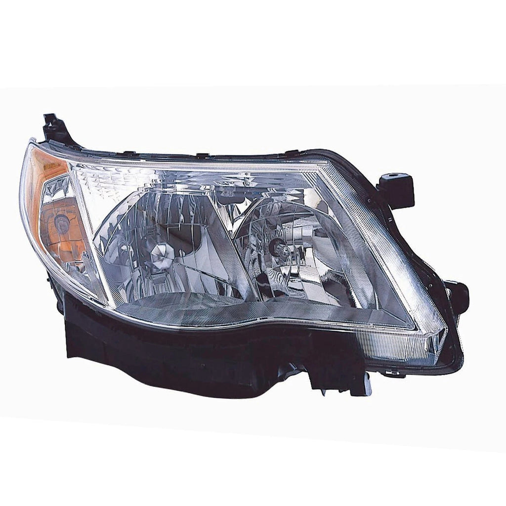 Replacement Passenger Halogen Head Light Assembly for 2009-13 Subaru Forester