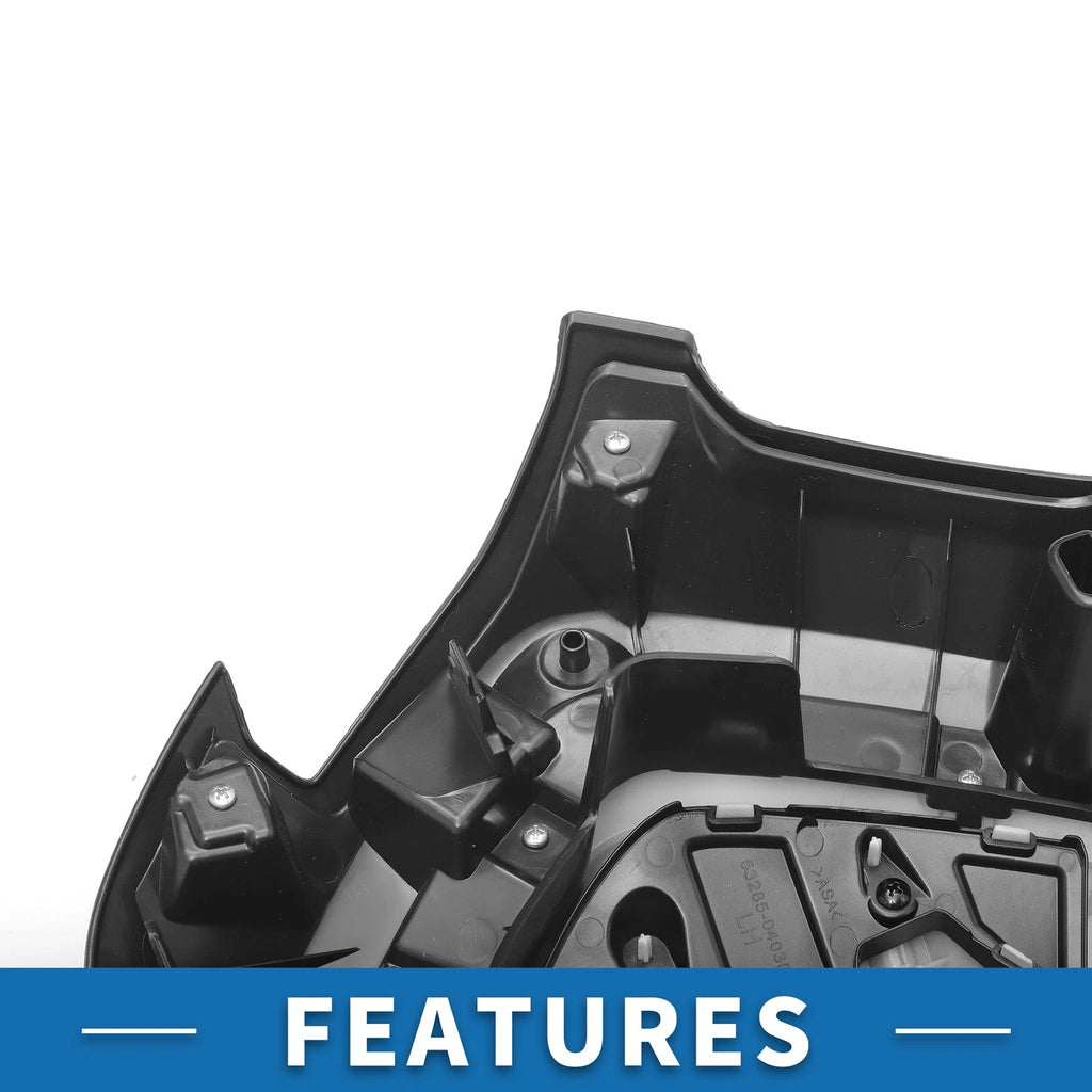 Front Hood Bumper Grille for Toyota Tacoma (2021–2023) Black Deep Gray