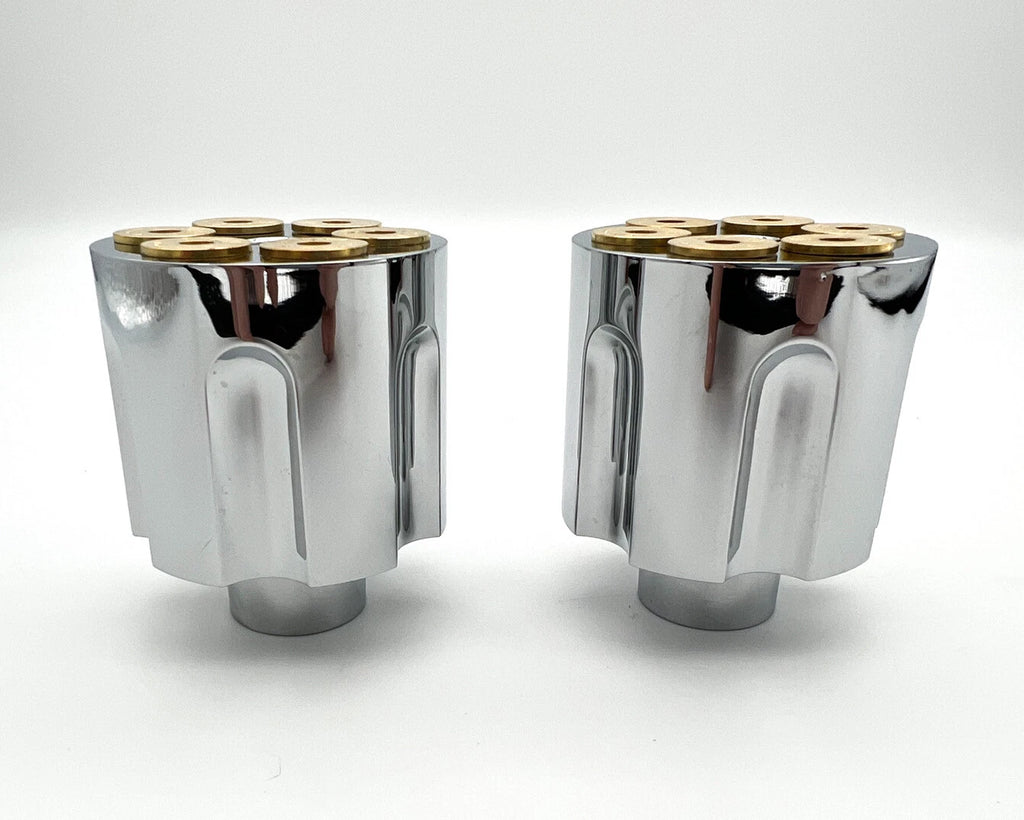 Air Valve Knobs Gun Cylinder Style Screw-In for Peterbilt Kenworth (2016–2024)