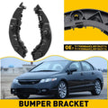 Set of 2 Front Bumper Bracket Left & Right for Honda Civic (2006–2011)