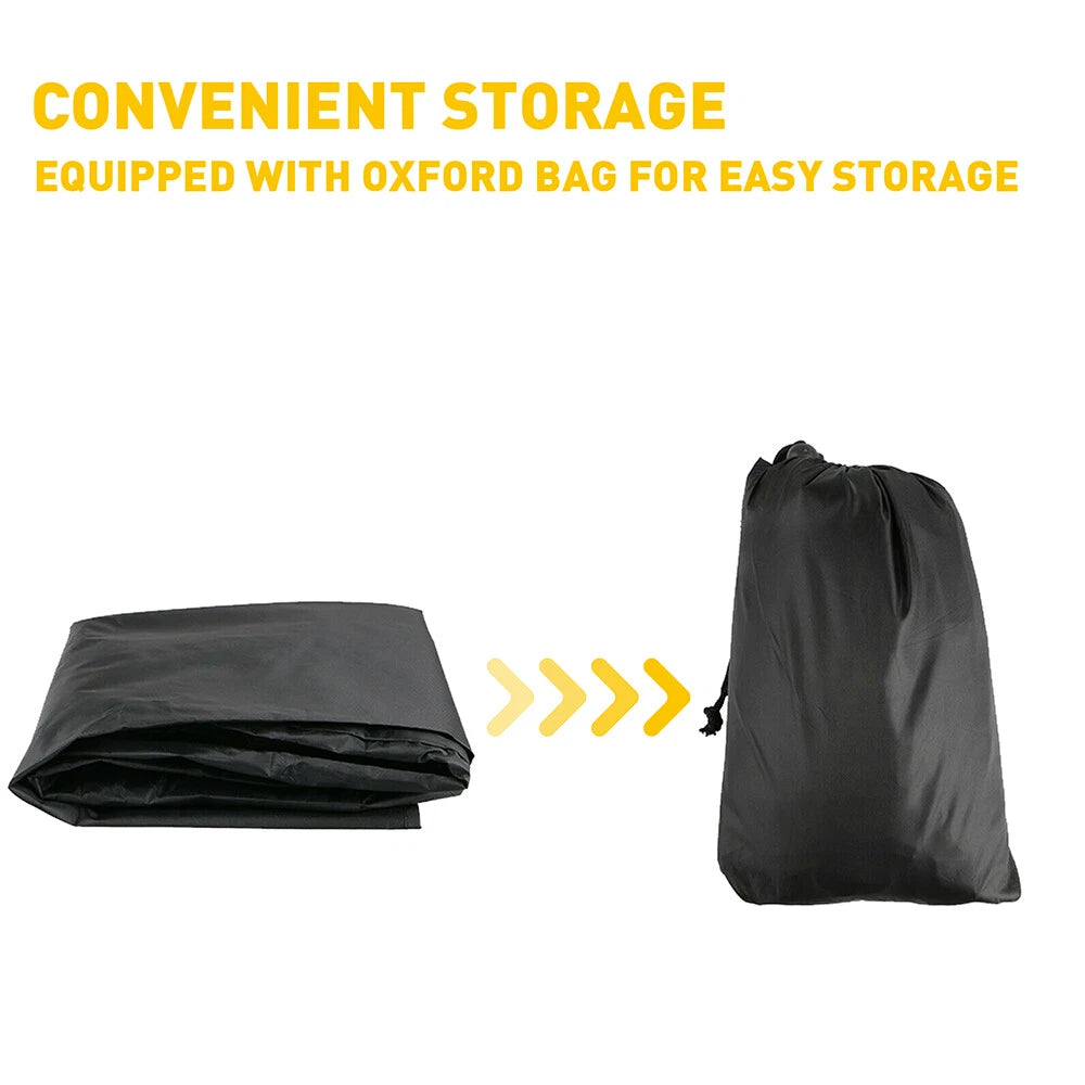 Set of 4 Waterproof Tire Covers for RV Trailer Camper (27"-29")