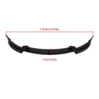 Front Bumper Lip Splitter for Tesla Model Y (2020-2024) Glossy Black