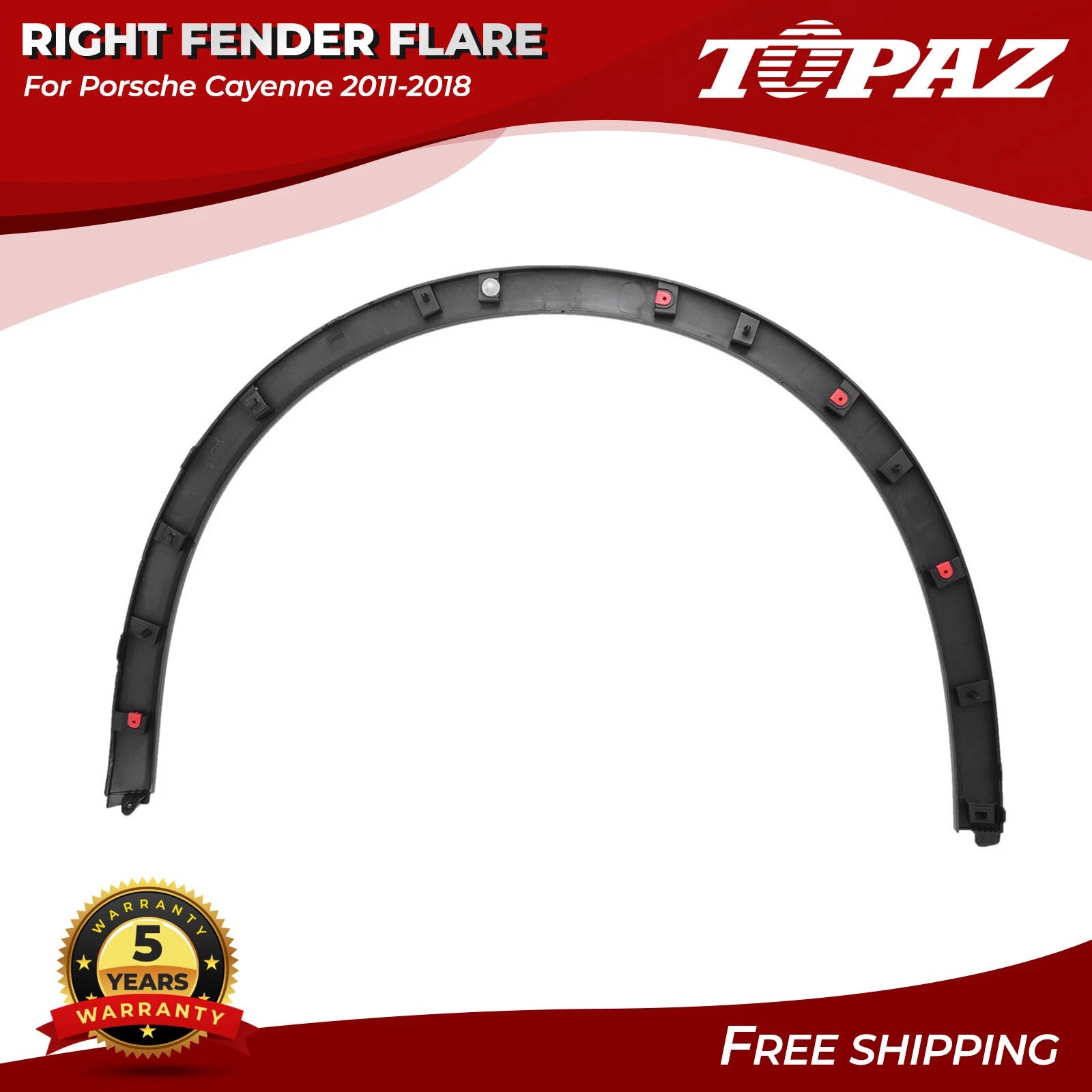 Fender Flare Right Passenger Side for Porsche Cayenne (2011–2018)
