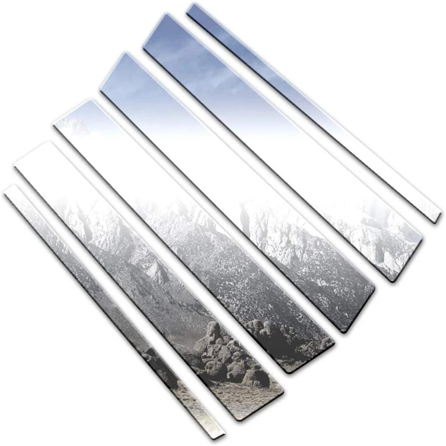 Luxury FX Stainless Steel Pillar Post Trim 6pc for Volvo XC90 (2007–2014)