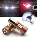 1157 BAY15D Super Bright White LED Backup Reverse Tail Stop Brake Bulbs for  (2000–2009)