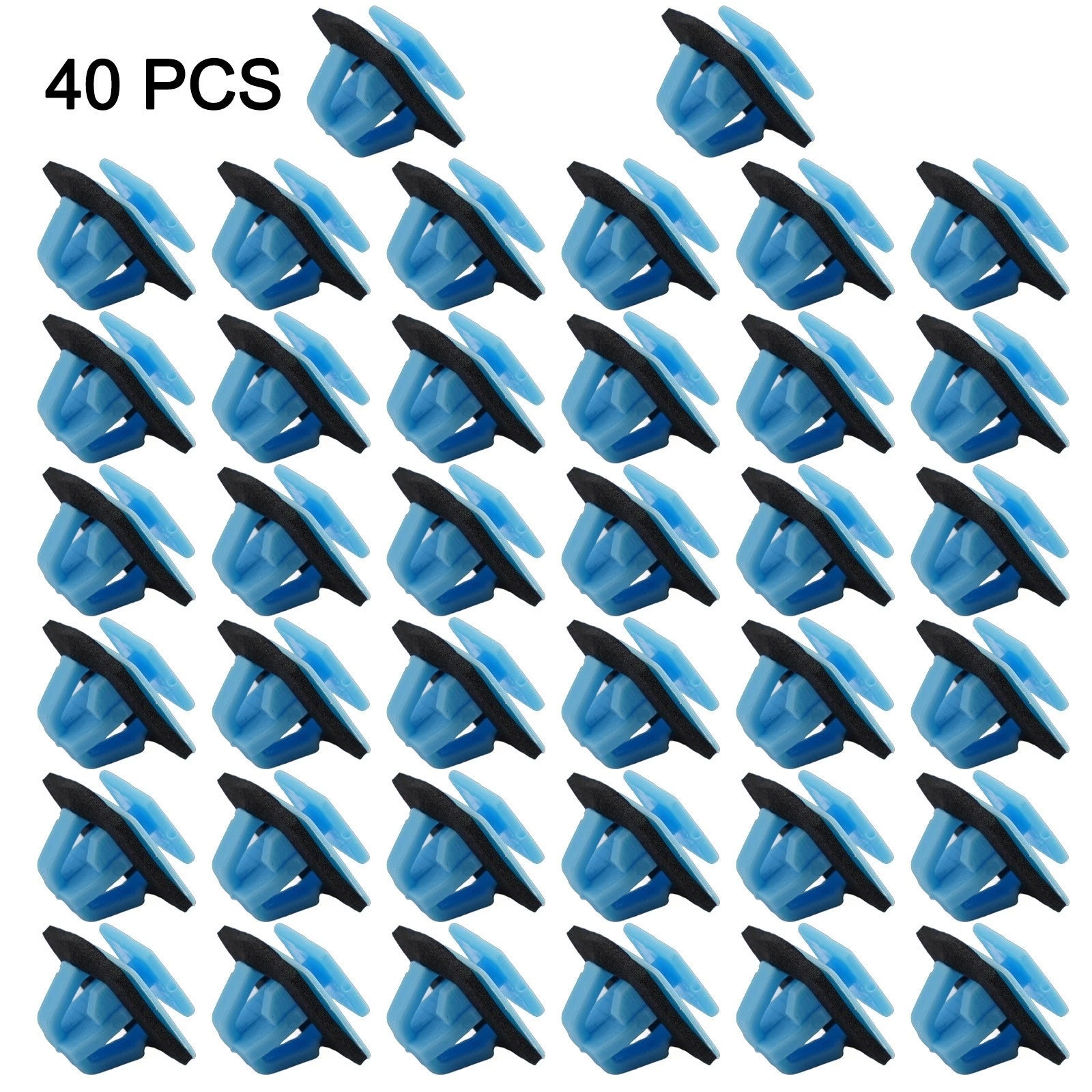40pcs Body Side Molding Clip Set for Hyundai Santa Fe, Kia Sportage