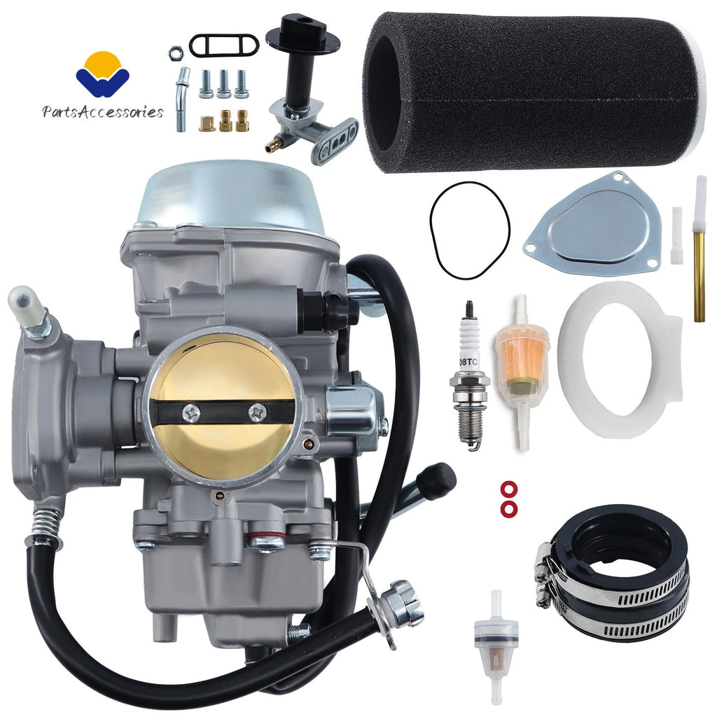Carburetor + Air Filter for Yamaha Grizzly 660 YFM660 (2002–2008)