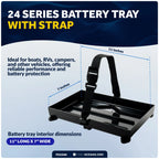 Battery Trays with Strap for Five Oceans FO-2360