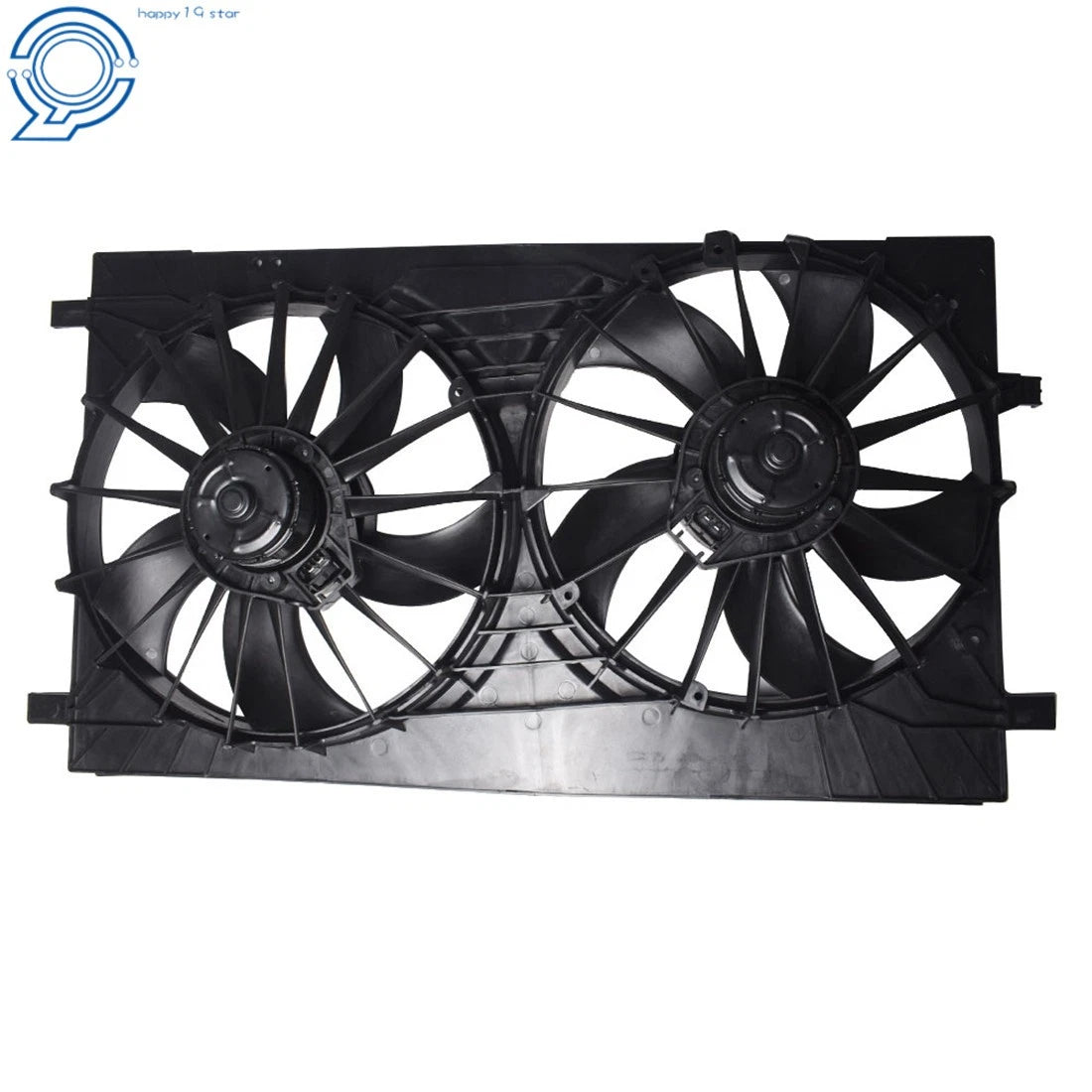 Dual Radiator & Condenser Fan Assembly for Jeep Compass (2007–2017) 68002051AA